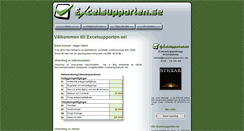 Desktop Screenshot of excelsupporten.se